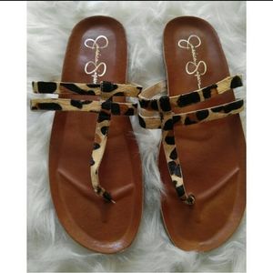 ❌Sold❌Jessica Simpson Pony Hair Sandals
